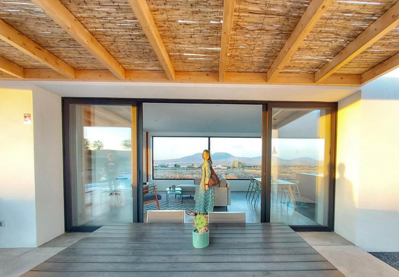 Villa Tabaiba En Lajares Con Piscina ภายนอก รูปภาพ